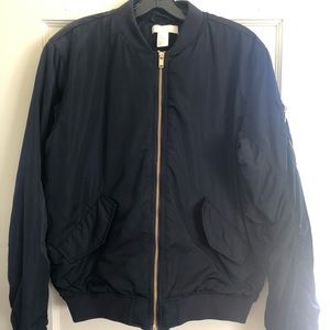 H&M Navy Sporty Jacket size 10